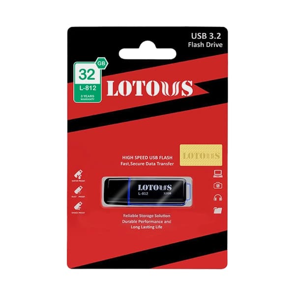 فلش مموری لوتوس مدل L-812 ظرفیت 32 گیگابایت