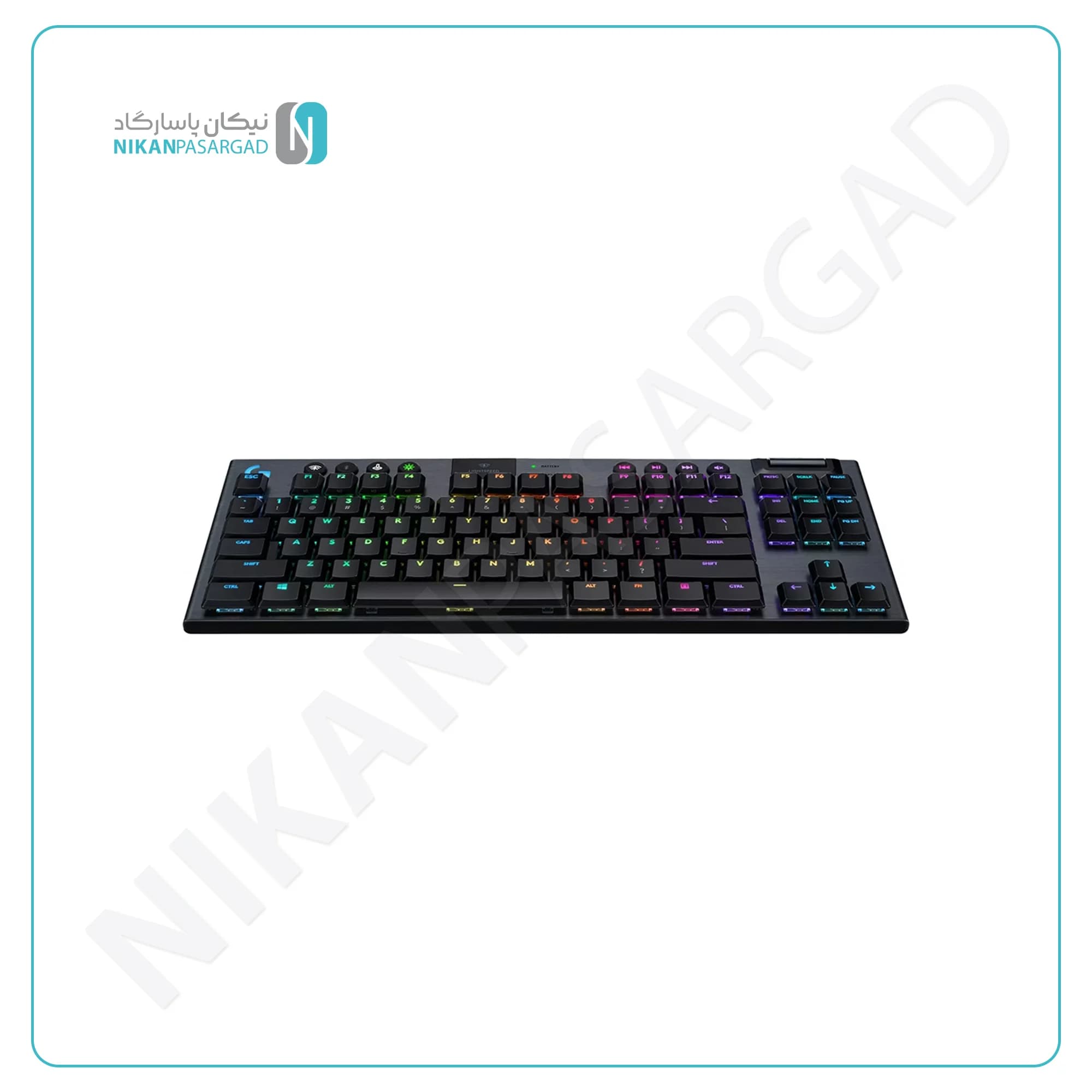کیبورد گیمینگ مکانیکال بی‌سیم لاجیتک مدل Logitech G915 X TKL — تصویر ۲