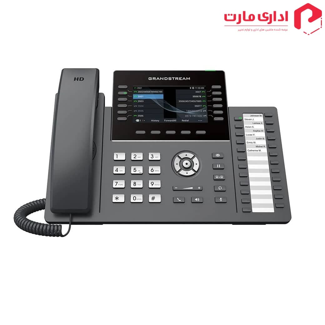 تلفن تحت شبکه گرنداستریم مدل GRP2636 — تصویر ۴