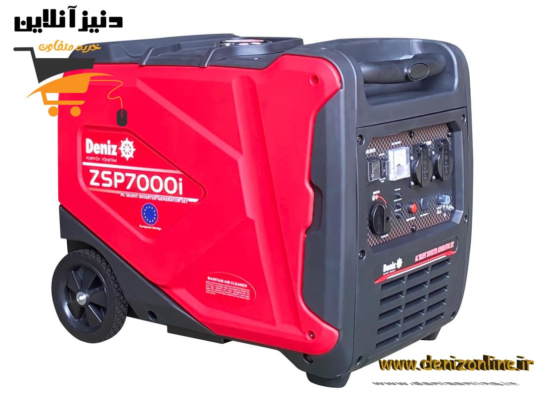 موتور برق 6 کیلووات دنیز اینورتر سایلنت مدل zsp7500is