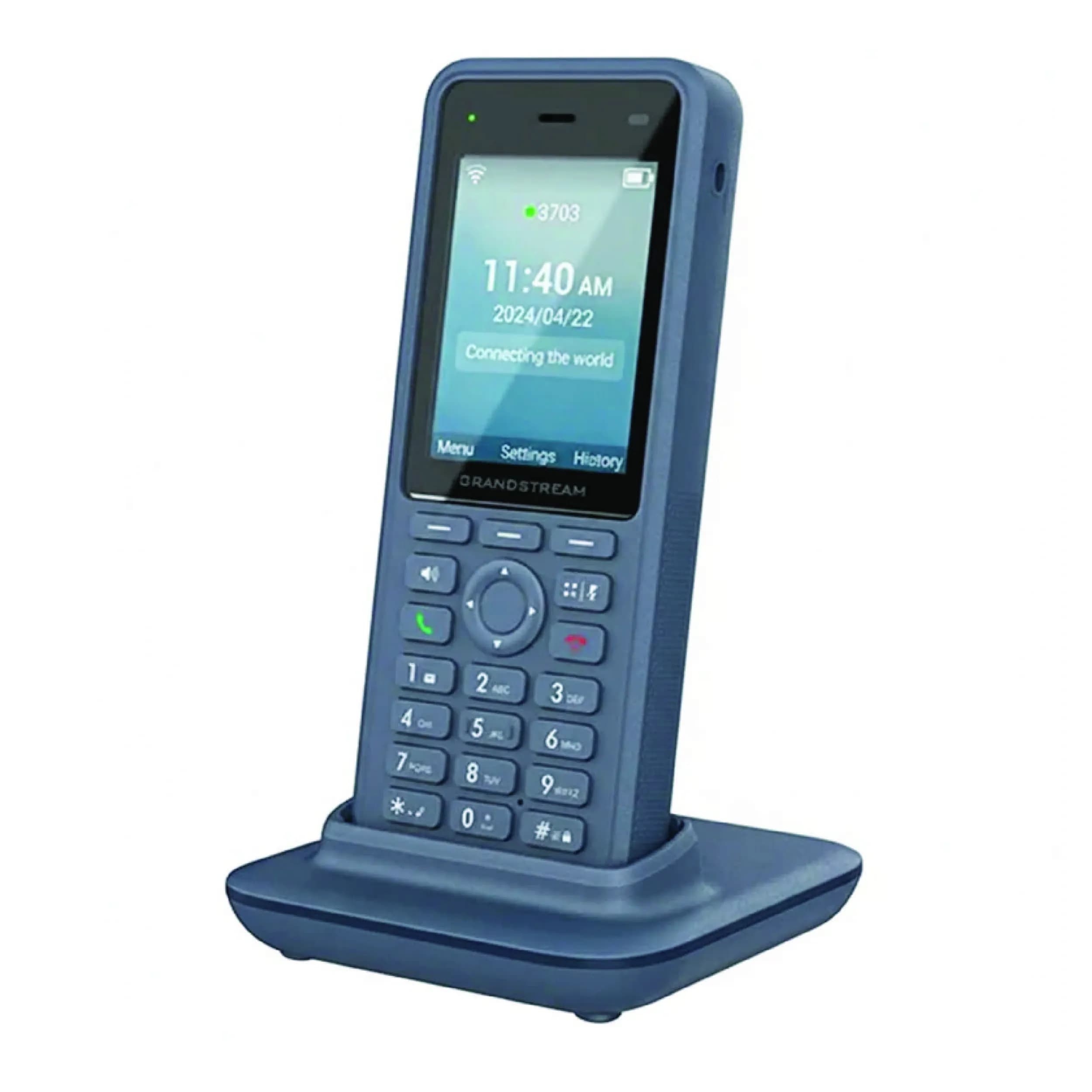 تلفن بی سیم تحت شبکه گرنداستریم مدل WP836 — تصویر ۲