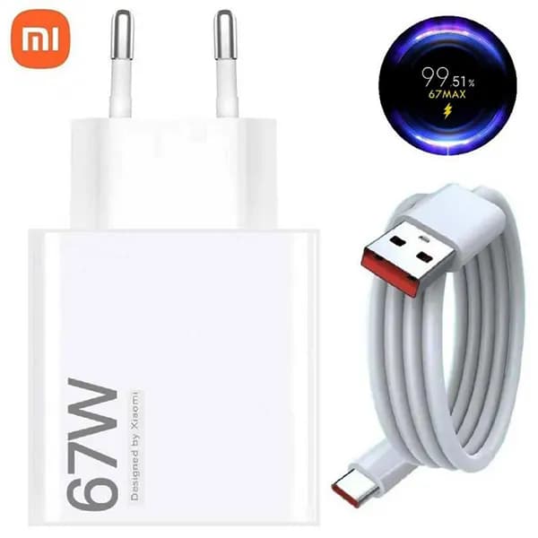 شارژر دیواری شیائومی مدل MDY-12-EH توان ۶۷ وات — تصویر ۳