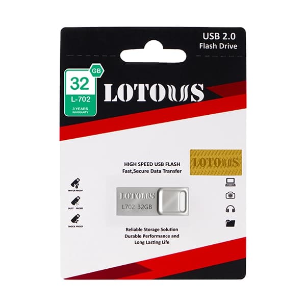 فلش مموری لوتوس مدل L-702 ظرفیت 32 گیگابایت
