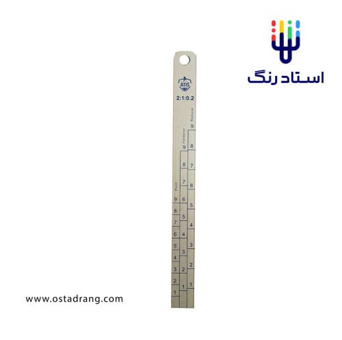 خط کش مدرج کوچک (21.5 سانت) — تصویر ۲