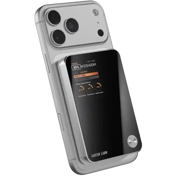 پاوربانک گرین لاین مدل G-Mag 3-In-1 ظرفیت 10000mAh — تصویر ۲