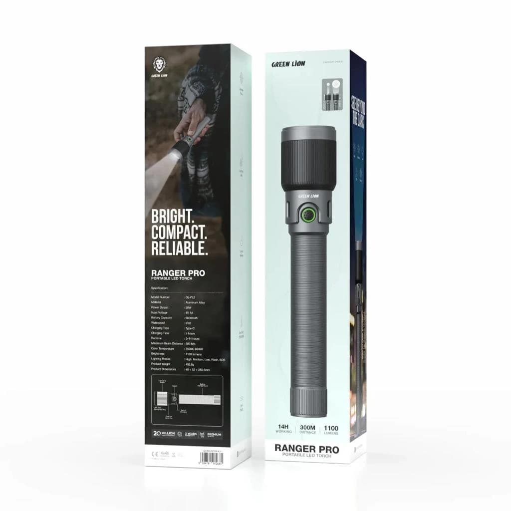 چراغ قوه گرین لاین مدل Ranger Pro — تصویر ۲