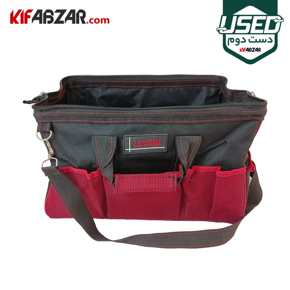 کیف ابزار برزنتی 40 سانتی لاچین دست دوم — تصویر ۲