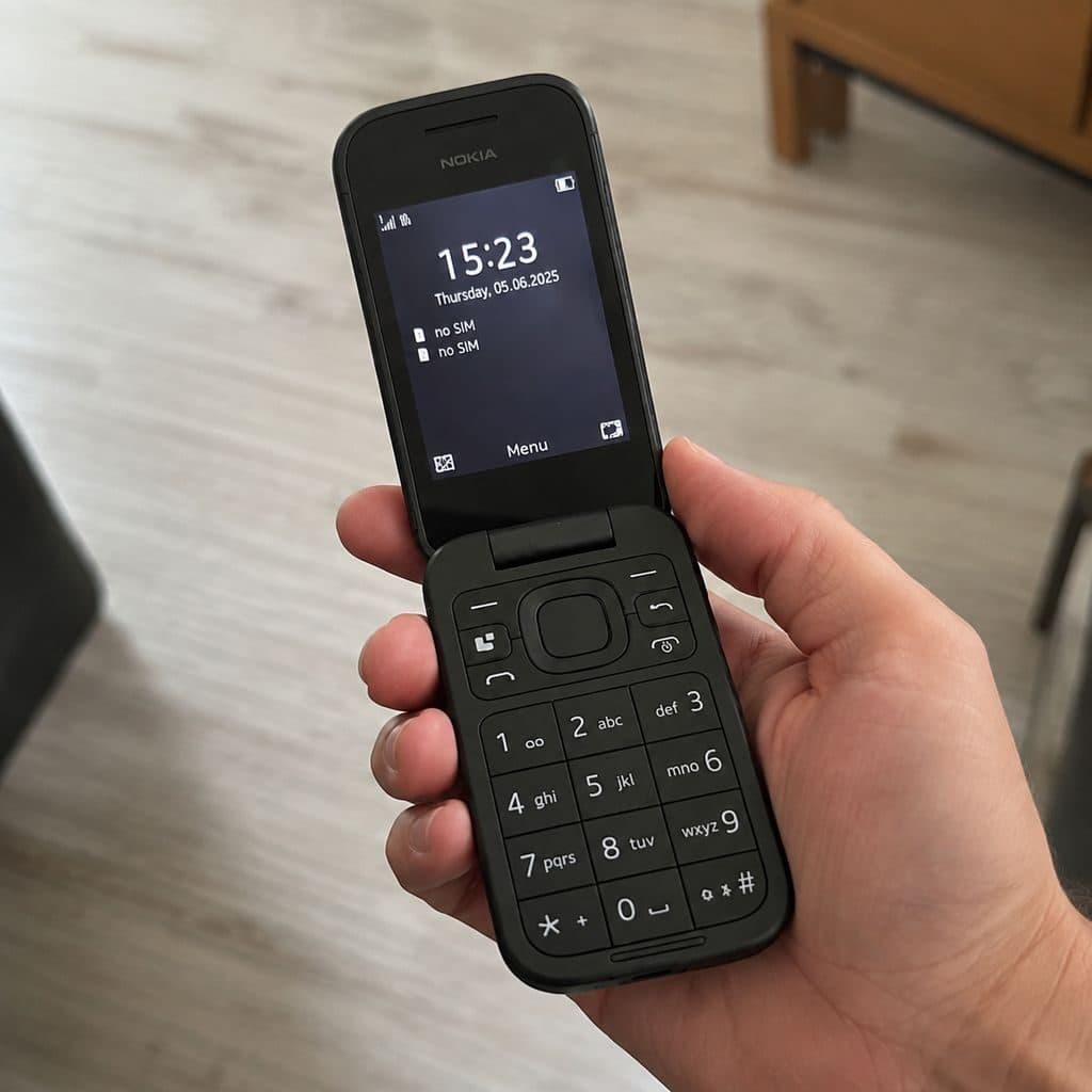 گوشی موبایل تاشو نوکیا Nokia 2660 Flip 4G ظرفیت 128 مگابایت (پک اورجینال) — تصویر ۱۲