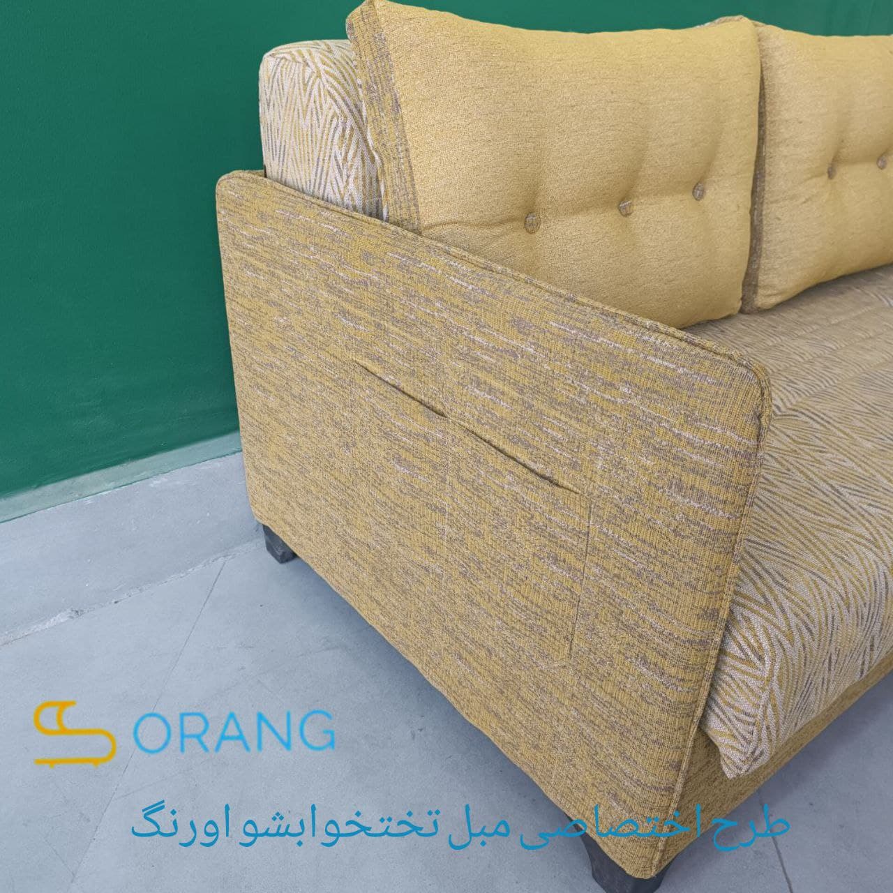 کاناپه تخت خوابشو لالوسکی دسته پاکتی — تصویر ۷