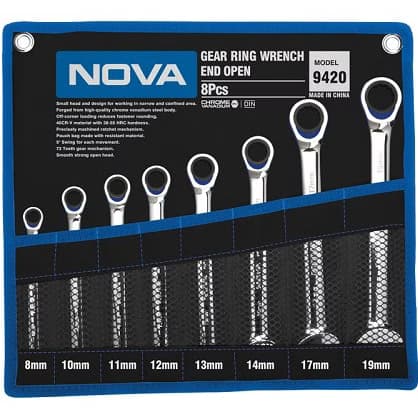 ست آچار یکسر جغجغه نووا مدل NTG-9420 nova