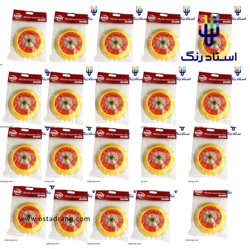 بسته 25 عددی صفحه نگهدارنده اوربیتال سایز 125 میلی متر (بکینگ پد) NST سوراخ دار Orbital Air Sander 5 Inch Backing Pad With Hole