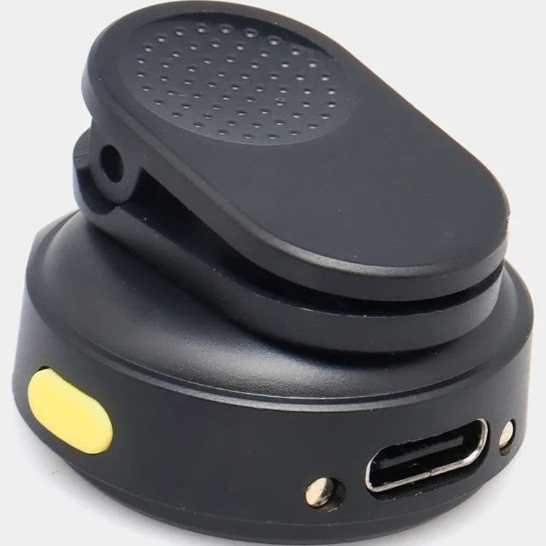 میکروفون یقه‌ای سکه ای بی‌سیم مدل SH20 مجموعه 2 عددی با درگاه USB Type-C — تصویر ۷