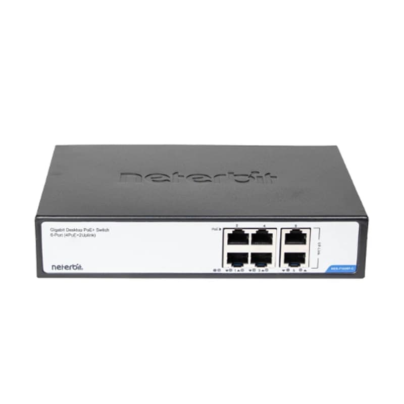 سوئیچ 6 پورت نتربیت مدل NGS-F1006P-C