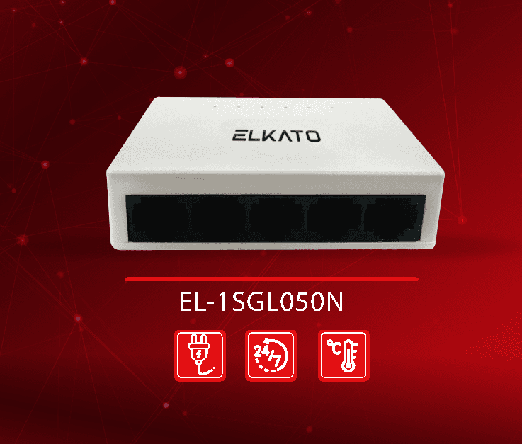سوئیچ 5 پورت الکاتو مدل EL-1SGL050N