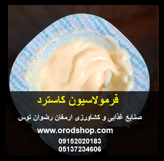 فرمولاسیون کاسترد