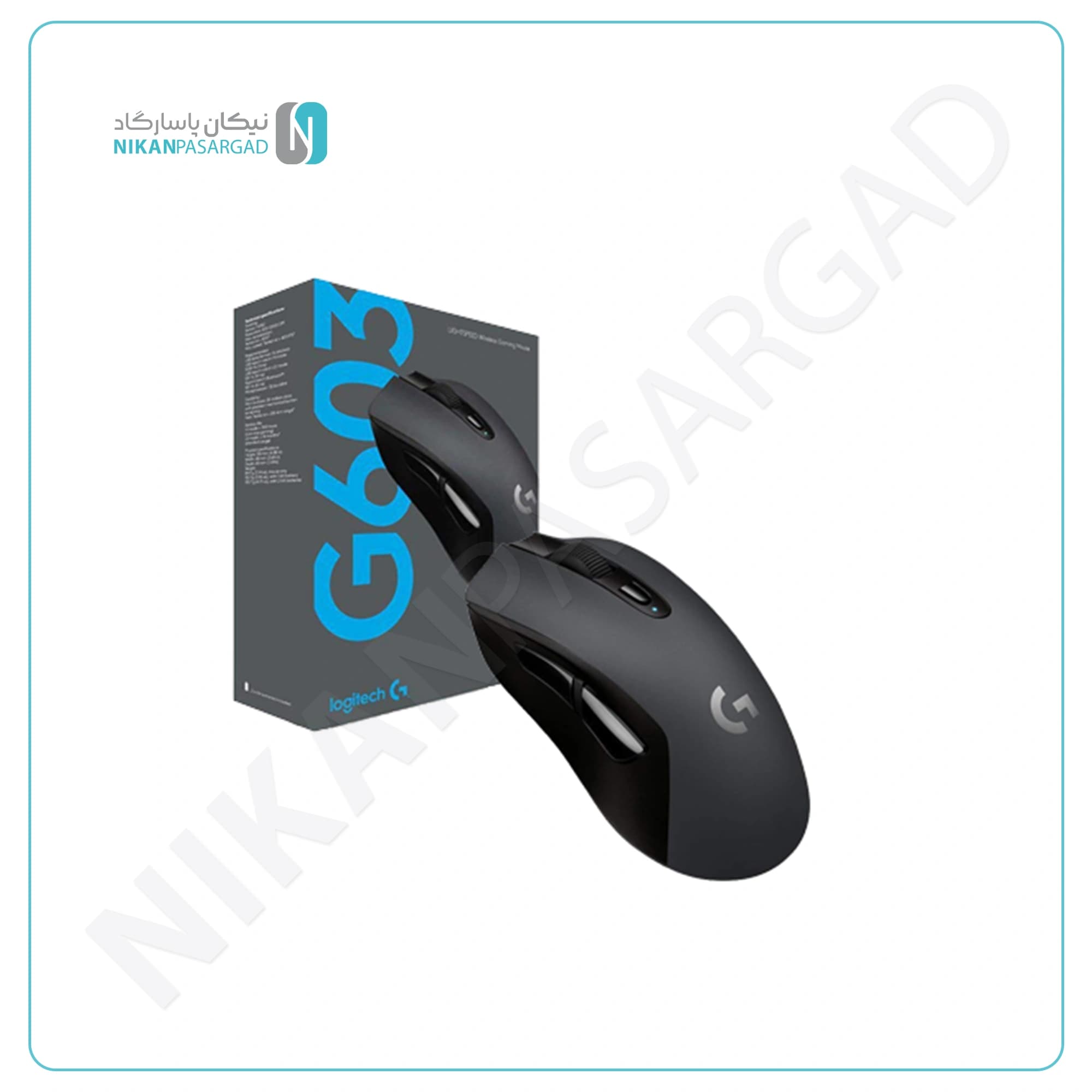 ماوس بی سیم گیمینگ لاجیتک مدل Logitech G603 Lightspeed — تصویر ۵