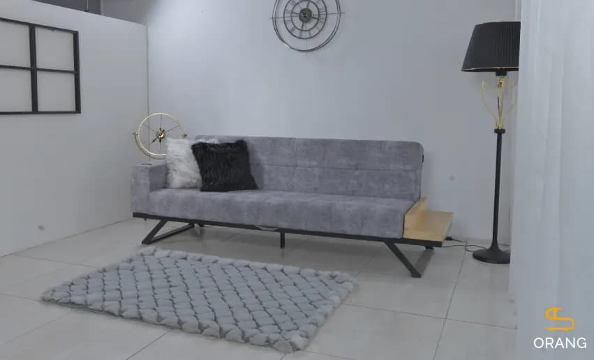 کاناپه تخت خوابشو مدل کینگ کافی تیبل سیستم دار — تصویر ۷
