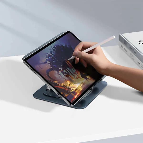 پایه نگهدارنده لپ تاپ قابل چرخش و تاشو بیسوس مدل BS-HP017 — تصویر ۴