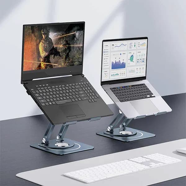 پایه نگهدارنده لپ تاپ قابل چرخش و تاشو بیسوس مدل BS-HP017 — تصویر ۵