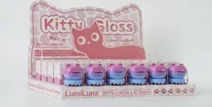 رژ لب مایع GLG001 طرح گربه LumiLuna — تصویر ۲