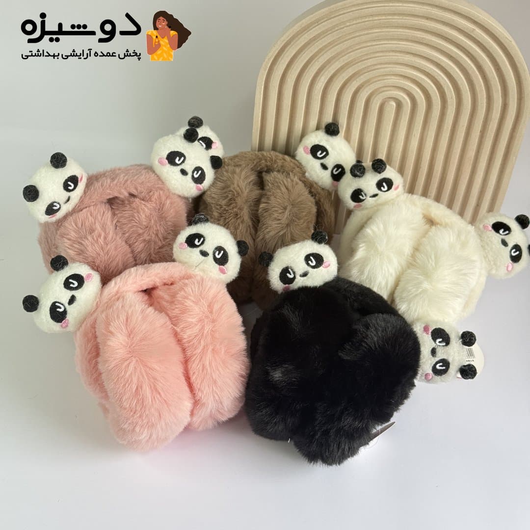 گوش گیر پشمالو خزدار مدل پاندا — تصویر ۱۱