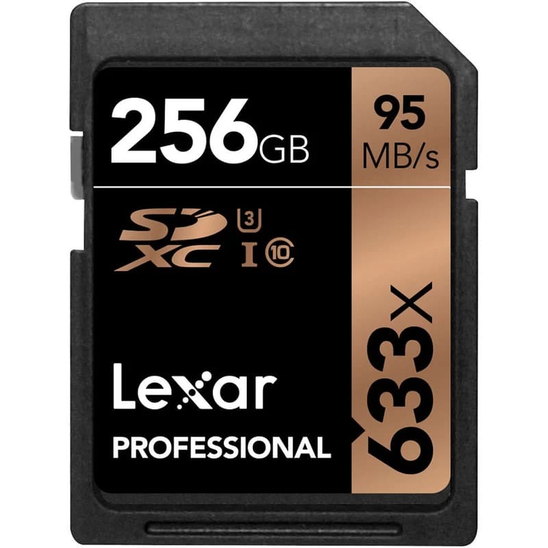 کارت حافظه SDXC لکسار مدل Professional ظرفیت 256 گیگابایت
