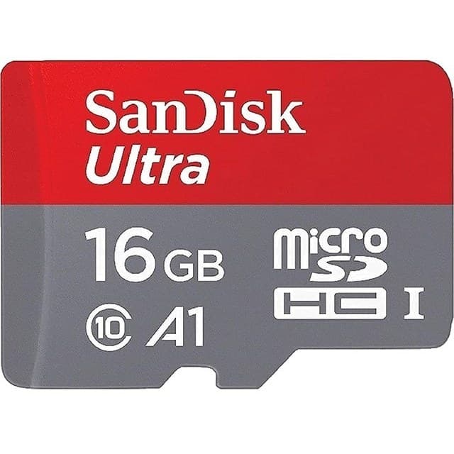 کارت حافظه microSDHC سن دیسک Ultra ظرفیت ۱۶ گیگابایت