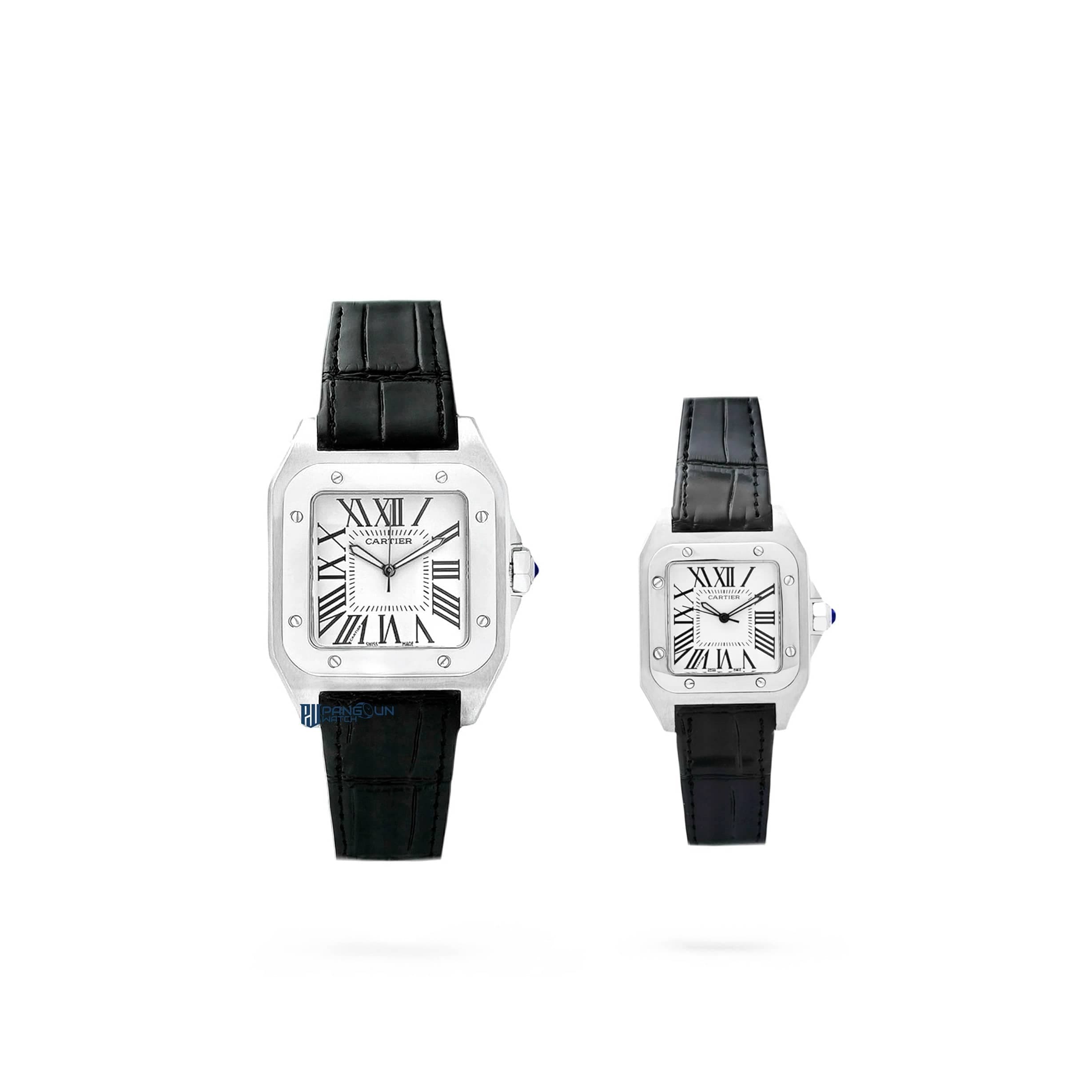 ساعت مچی ست زنانه مردانه کارتیر (Cartier Santos)