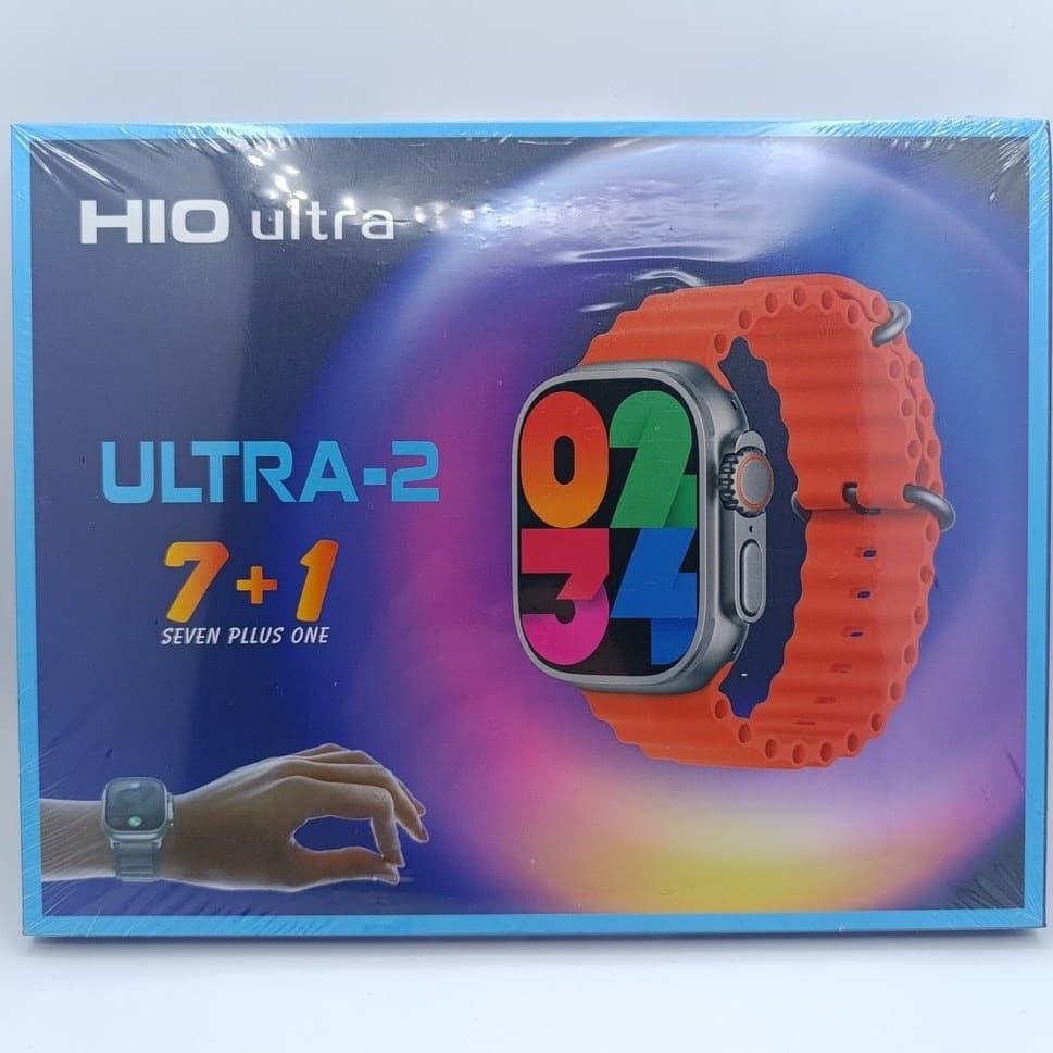 ساعت هوشمند HIO ULTRA نمایشگر ۴۹ میلیمتر با ۷ دستبند — تصویر ۴