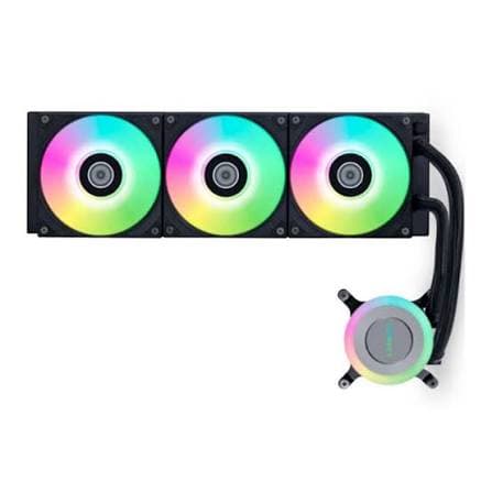 خنک کننده مایع پردازنده لیان لی GA II Lite 360 RGB Black — تصویر ۴