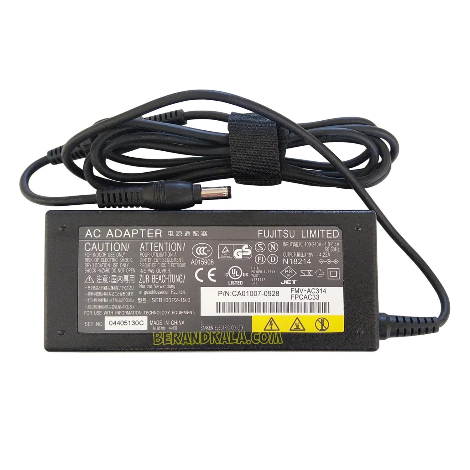 شارژر لپ تاپ Fujitsu Lifebook A544