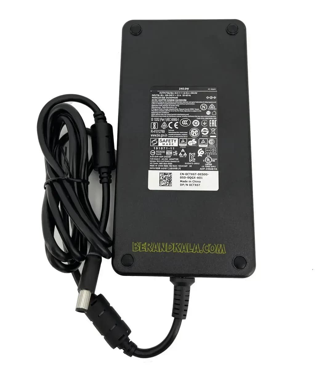 شارژر اورجینال لپ تاپ DELL Alienware M17 R2