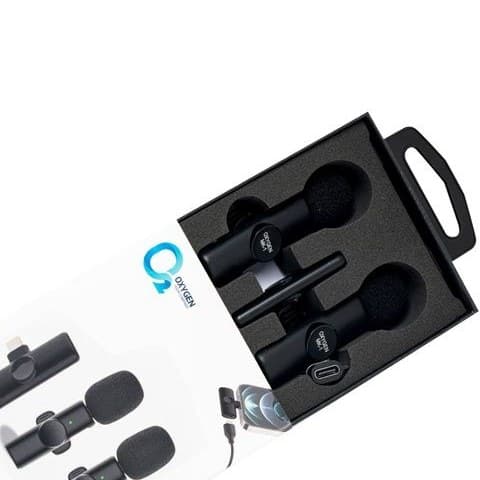 میکروفون یقه ای بی سیم اکسیژن مدل MK-1