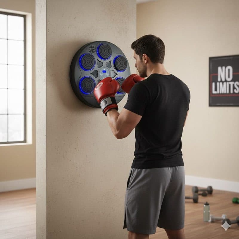 دستگاه بوکس هوشمند مدل Smart Boxing Machine با قابلیت پخش موسیقی کد BOX44 — تصویر ۲