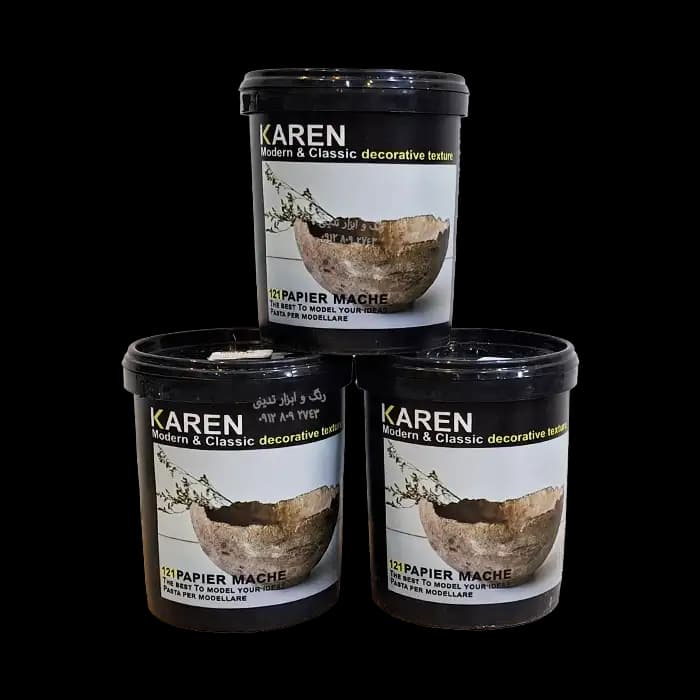 خمیر تکسچر پاپیه ماشه کارن