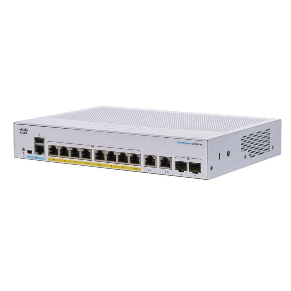 سوئیچ سیسکو مدل CBS350-8FP-2G-استوک — تصویر ۲