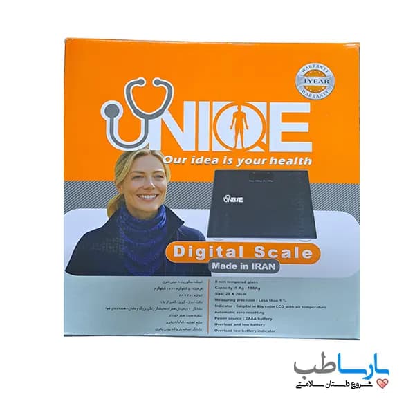 ترازو دیجیتالی برند یونیک UNIQE — تصویر ۳