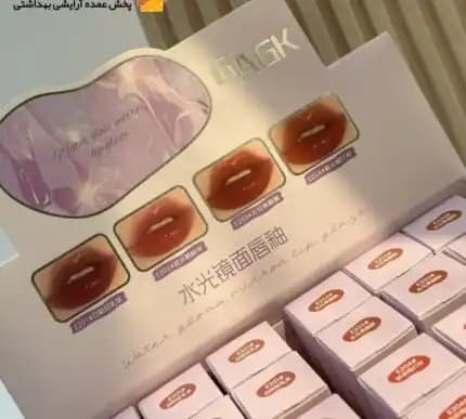 رژ لب مایع بنفش 766 گک GAGK — تصویر ۲