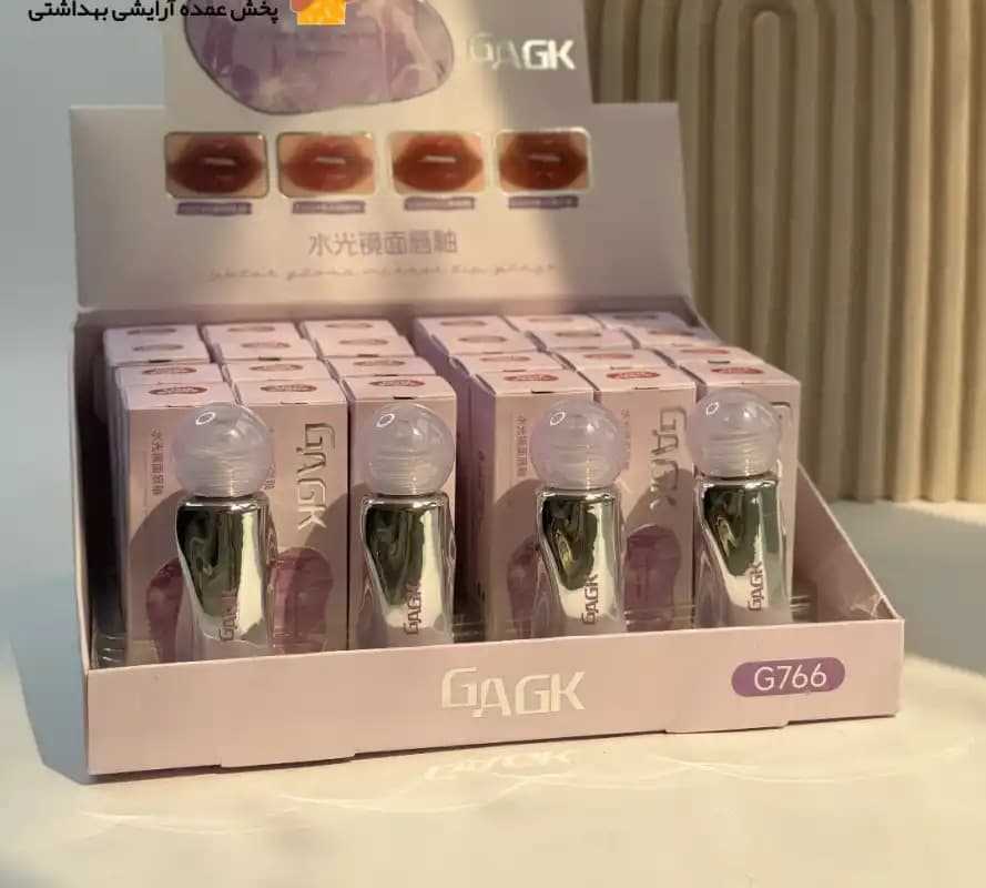 رژ لب مایع بنفش 766 گک GAGK