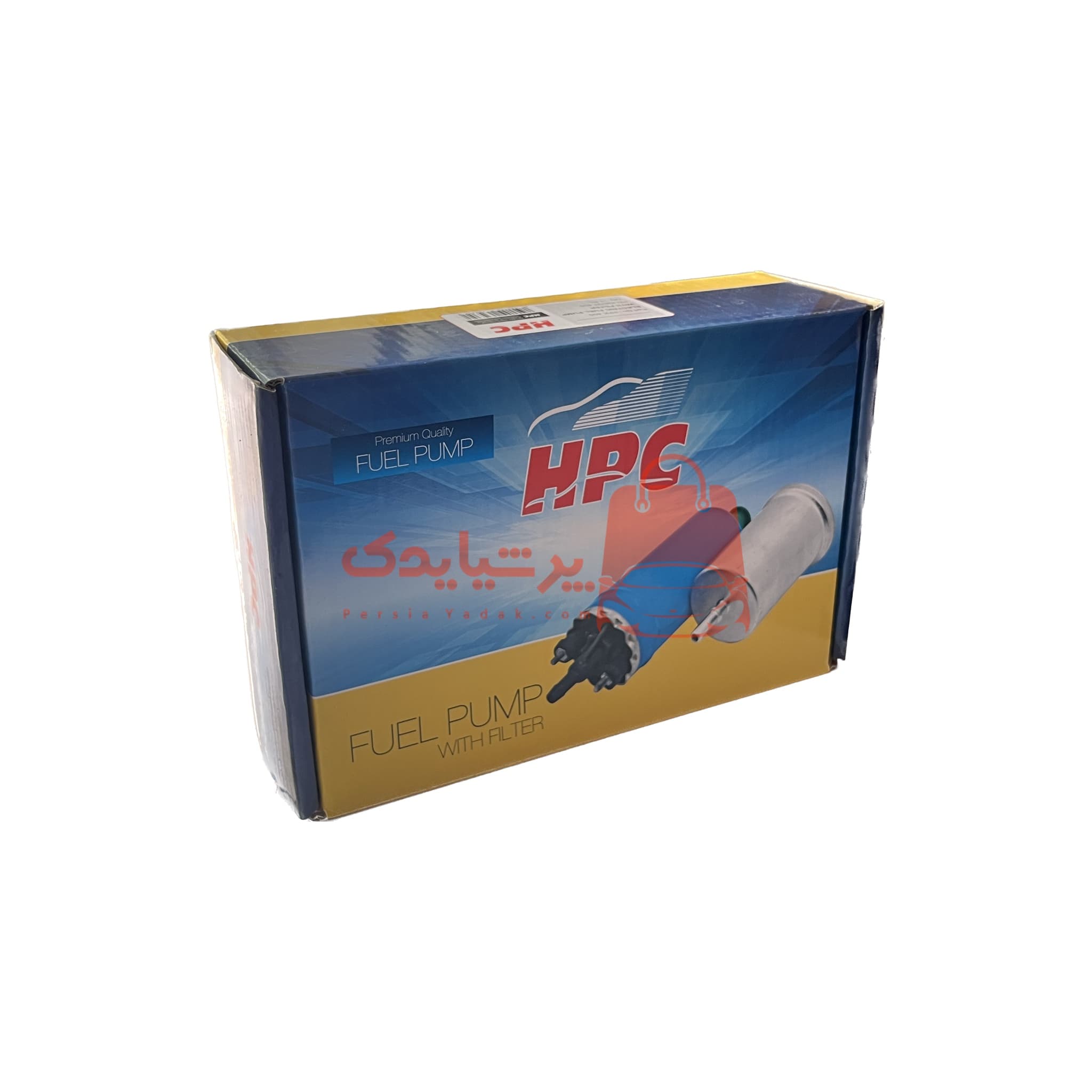 پمپ بنزین بیرون باک اچ پی سی HPC بهمراه صافی مناسب برای پژو 405 و پیکان — تصویر ۲