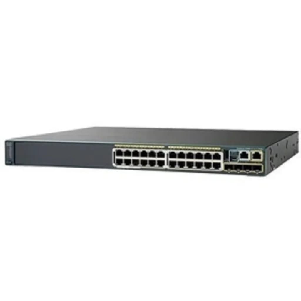 سوئیچ شبکه سیسکو 24 پورت WS-C2960S-24PS-L-استوک — تصویر ۳