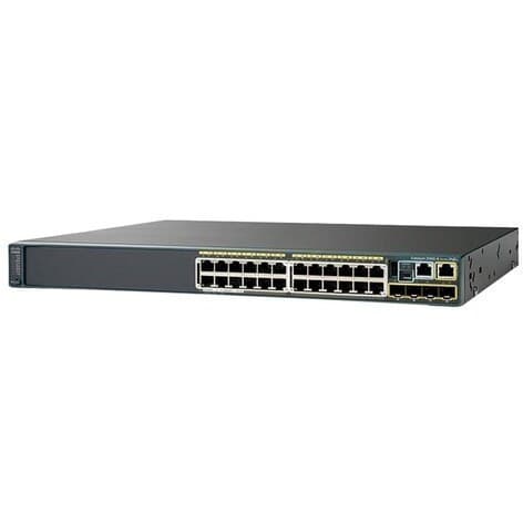 سوئیچ شبکه سیسکو 24 پورت WS-C2960S-24PS-L-استوک