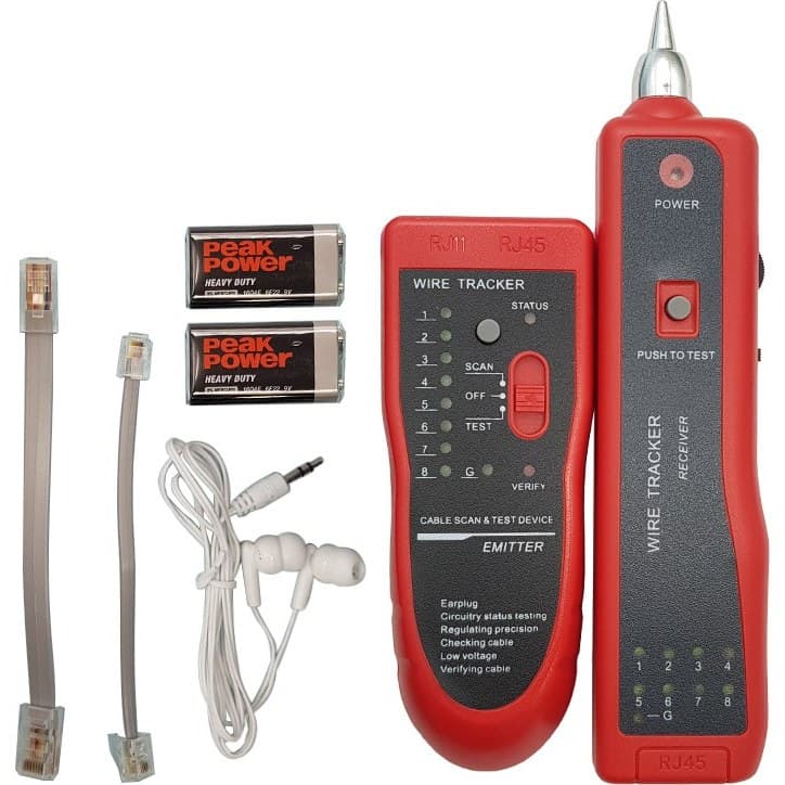 تستر کابل و زوج یاب مدل WIRE TRACKER TM-9