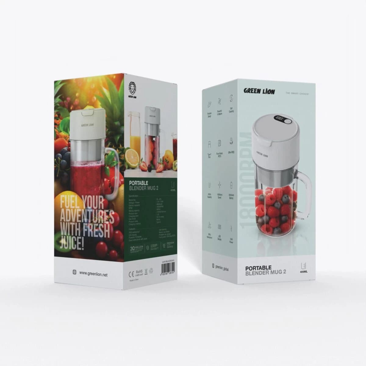 مخلوط کن گرین لاین مدل 2 Blender MUG — تصویر ۲