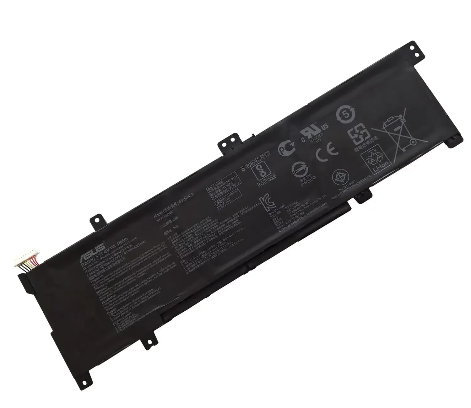 باتری اورجینال لپ تاپ ایسوس Asus V502 K501 B31N1429 — تصویر ۲