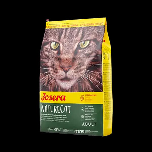 غذای خشک گربه جوسرا نیچرکت مناسب سلامت مجاری ادراری Josera NatureCat وزن ۱ کیلوگرم