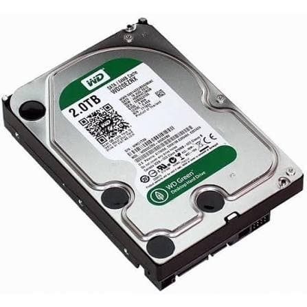 هارد وسترن دیجیتال Green 2TB کارکرد 200 روز