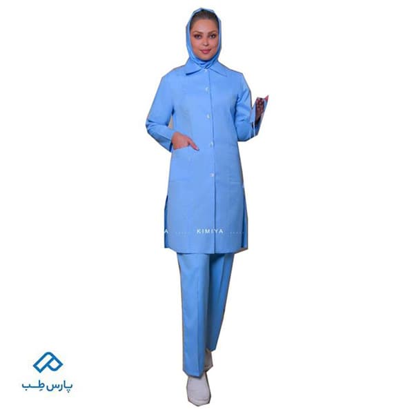 روپوش آبی اتاق عمل زنانه ترگال