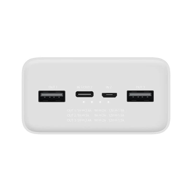 پاور بانک شیائومی مدل Xiaomi PB3018ZM ظرفیت 30000 میلی آمپر در ساعت — تصویر ۴