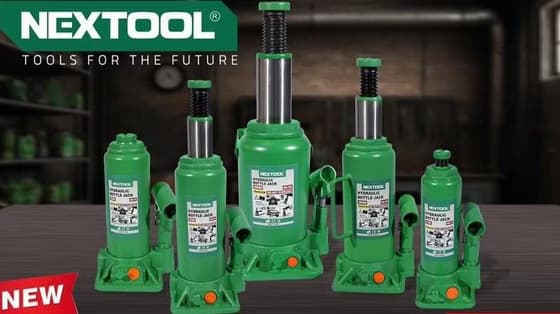 جک روغنی 32 تن نکستول دستی هیدرولیکی مدل NEX-32T چین NEXTOOL — تصویر ۲